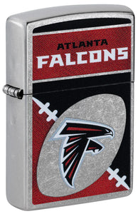 Atlanta Falcons Football Chrome Zippo Lighter