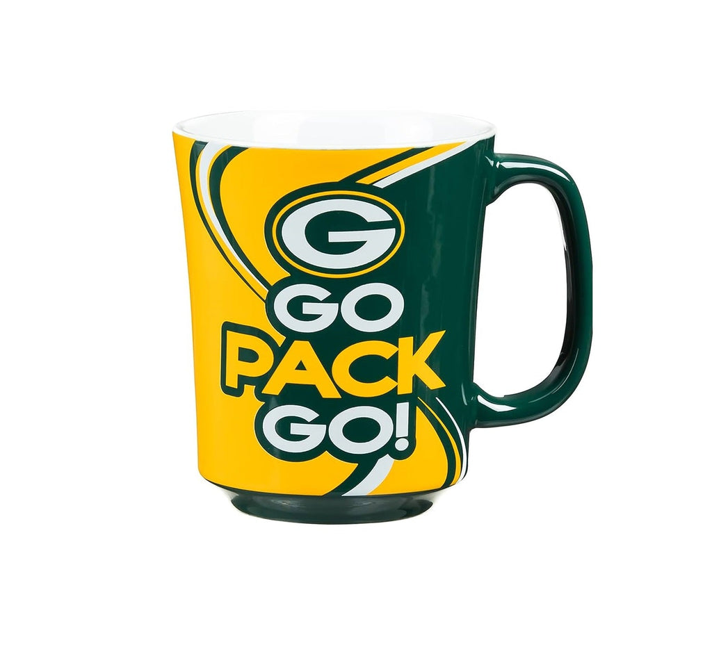 Green Bay Packers 14oz Ceramic Mug with Matching Box