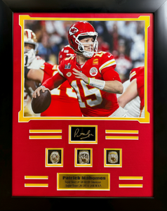 Kansas City Chiefs Patrick Mahomes Ring Frames