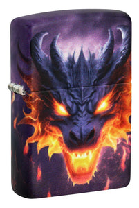 Glowing Dragon Zippo Lighter