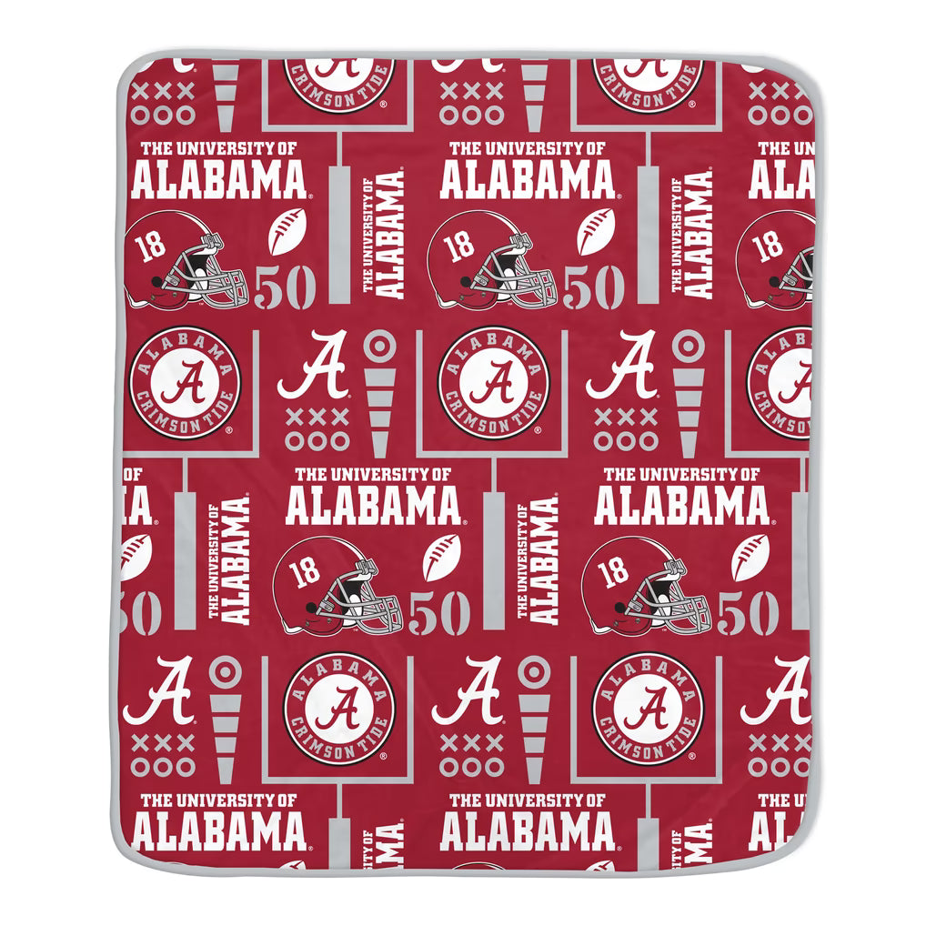 Alabama Crimson Tide Team Spirit Super Soft Plush Throw Blanket – 60" x 70"
