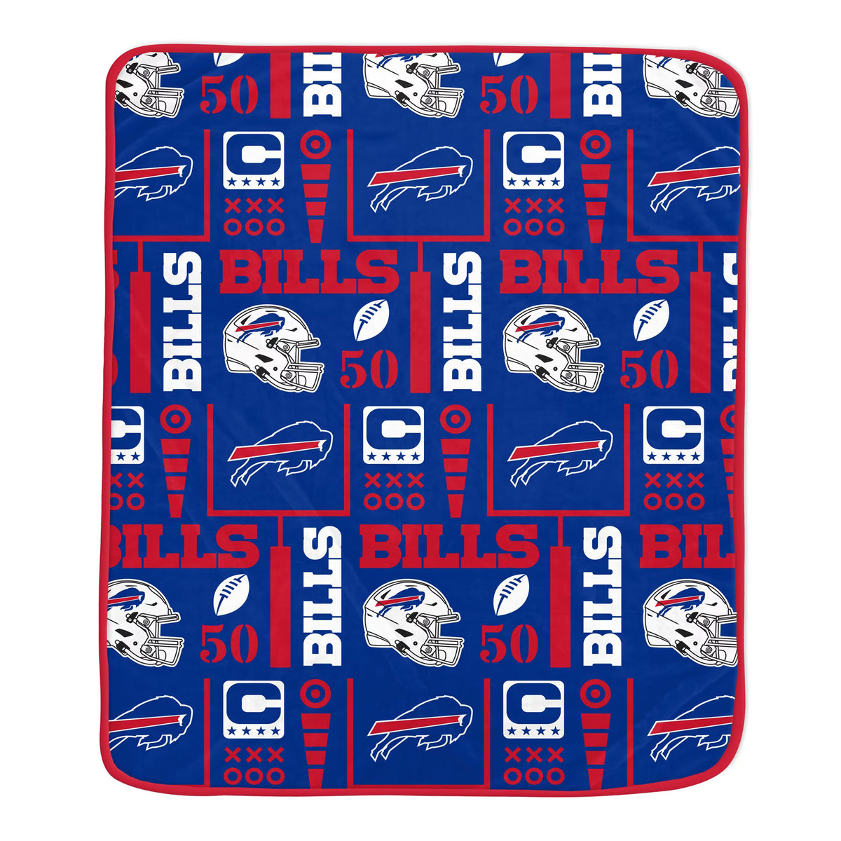 Buffalo Bills Team Spirit Super Soft Plush Throw Blanket – 60" x 70"