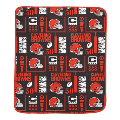 Cleveland Browns Team Spirit Super Soft Plush Throw Blanket – 60" x 70"
