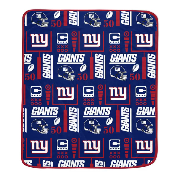 New York Giants Team Spirit Super Soft Plush Throw Blanket – 60" x 70"