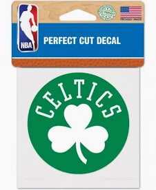 Boston Celtics Perfect Cut Color Decal 4