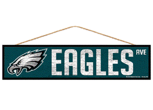 Philadelphia Eagles Avenue Rope Signs 4x17