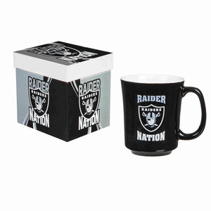Las Vegas Raiders 14oz Ceramic Mug with Matching Box