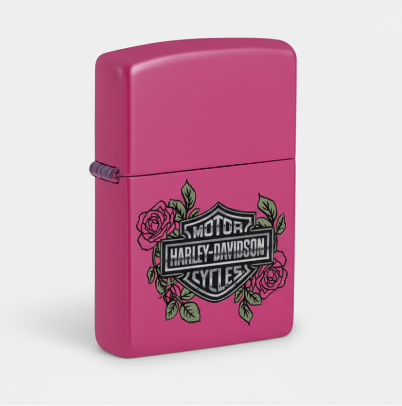 Harley-Davidson Roses Zippo Lighter