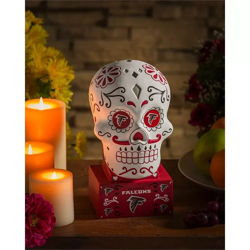 Atlanta Falcons Sugar Skull Statue