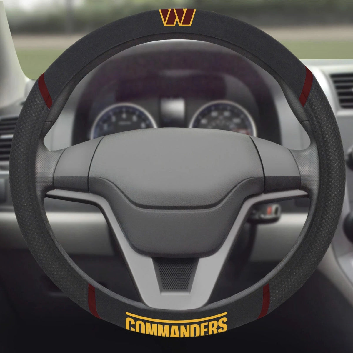 Washington Commanders Steering Wheel Cover