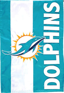 Miami Dolphins Embellish Garden Flag