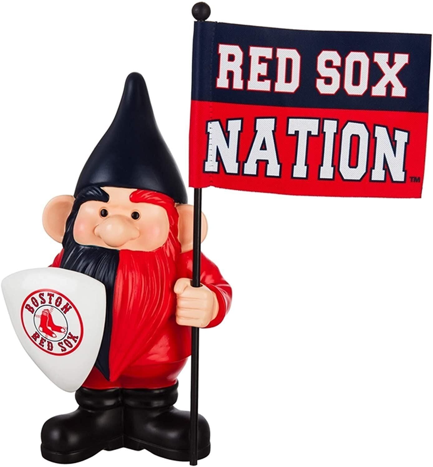 Boston Red Sox Flag Holder Gnome
