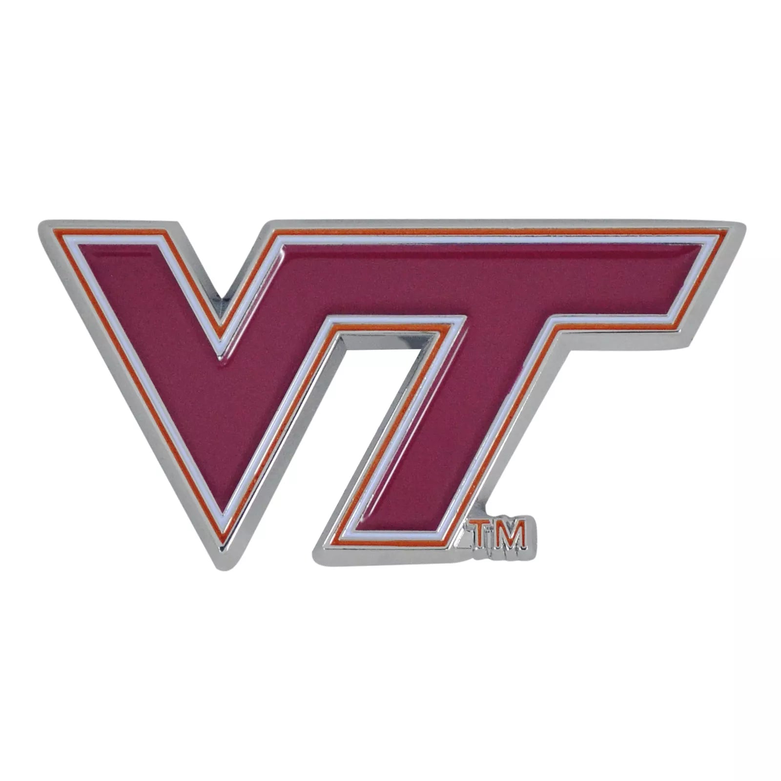 Virginia Tech Hokies Auto Emblems - Colored