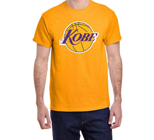 Los Angeles Lakers Kobe Bryant Yellow T‑Shirt