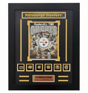 Pittsburgh Steelers All-Time Greats Ring Frames