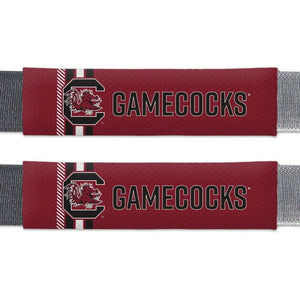South Carolina Gamecocks Embroidered Seat Belt Pads Set of 2