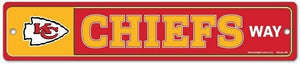 Kansas City Chiefs Way Street / Zone Sign