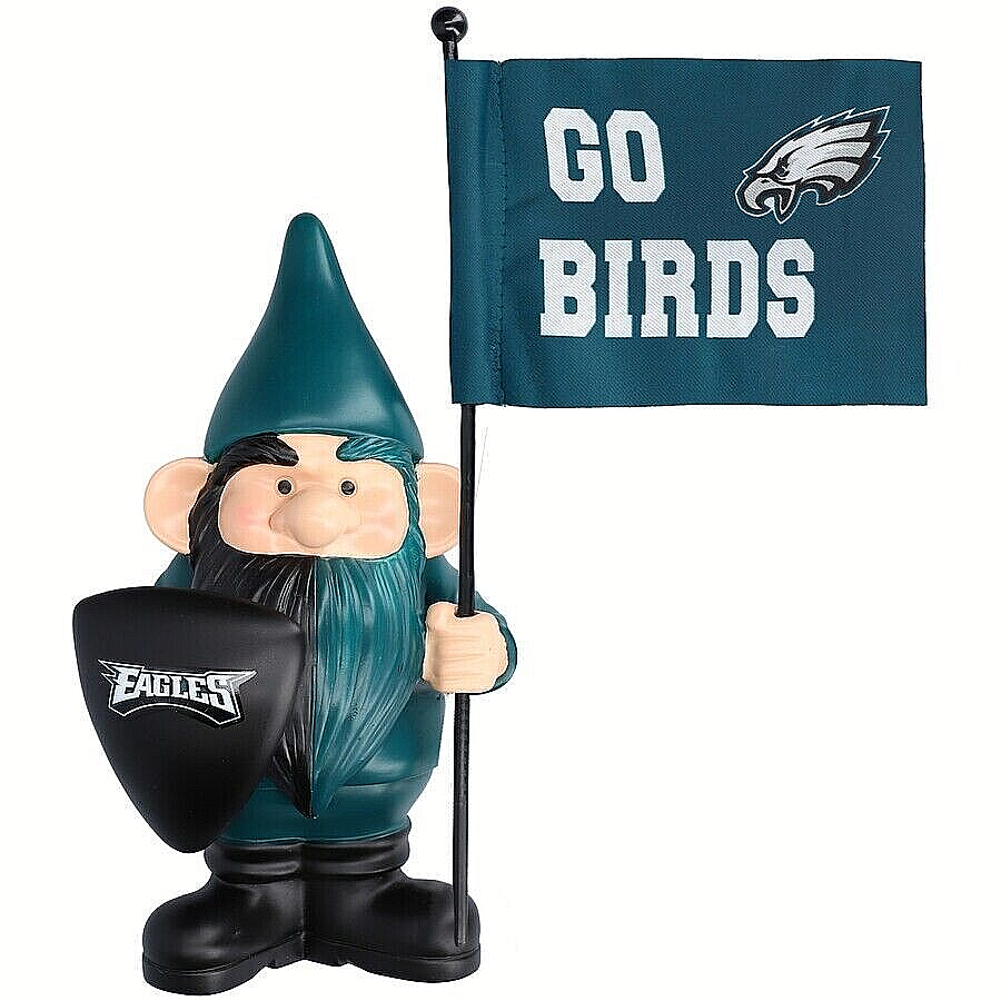 Philadelphia Eagles Flag Holder Gnome
