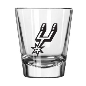 San Antonio Spurs Sports Clear Shot Glass