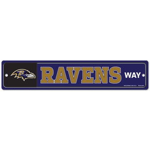 Baltimore Ravens Way Street / Zone Sign