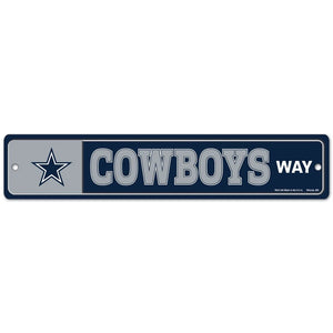 Dallas Cowboys Way Street / Zone Sign