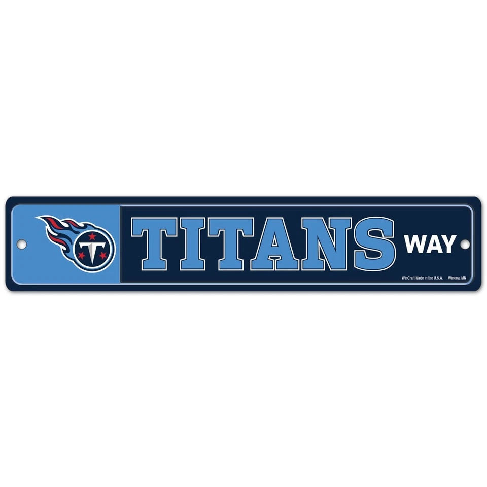 Tennessee Titans Way Street / Zone Sign