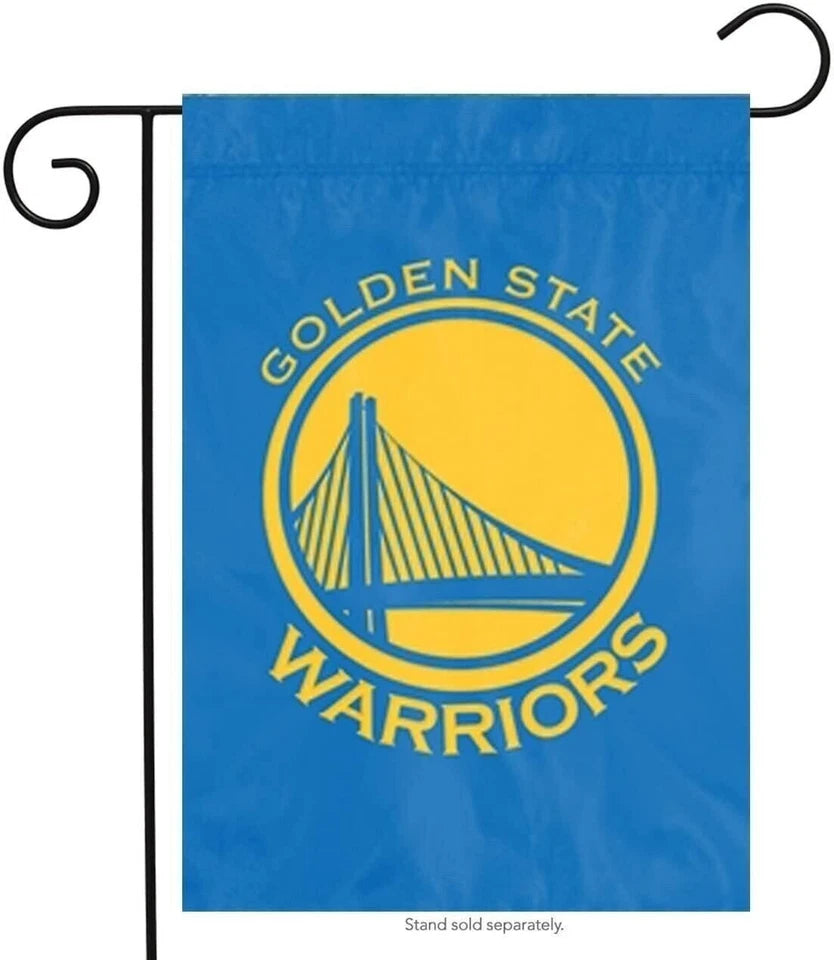 Golden State Warriors Embroidered Banner Garden Flag