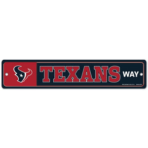 Houston Texans Way Street / Zone Sign