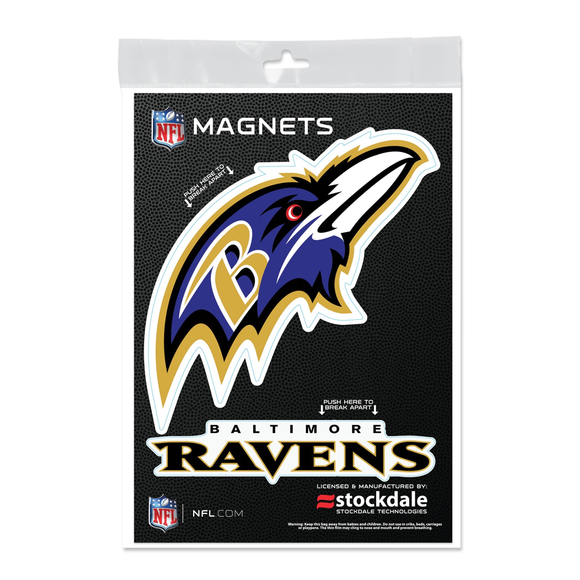 Baltimore Ravens Sports Outdoor Magnets 5" x 7"