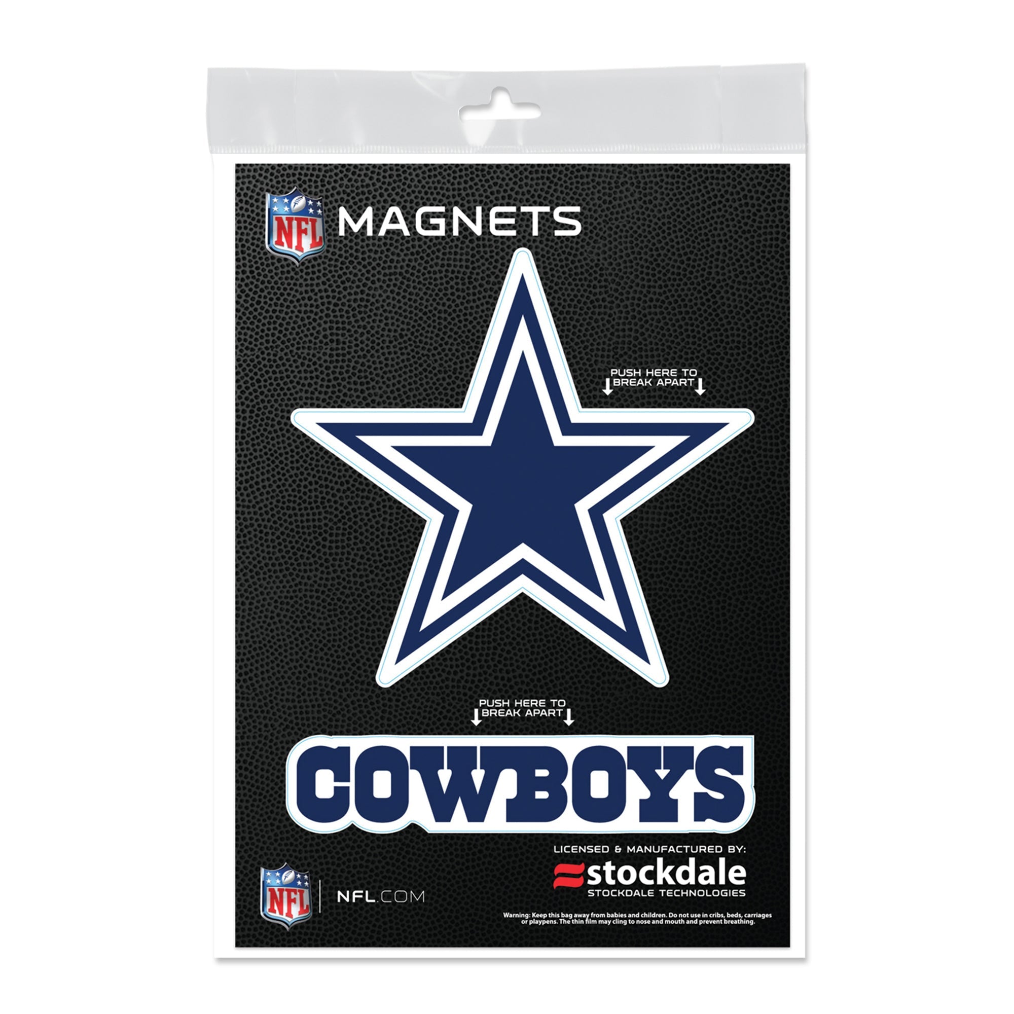 Dallas Cowboys Sports Outdoor Magnets 5" x 7"
