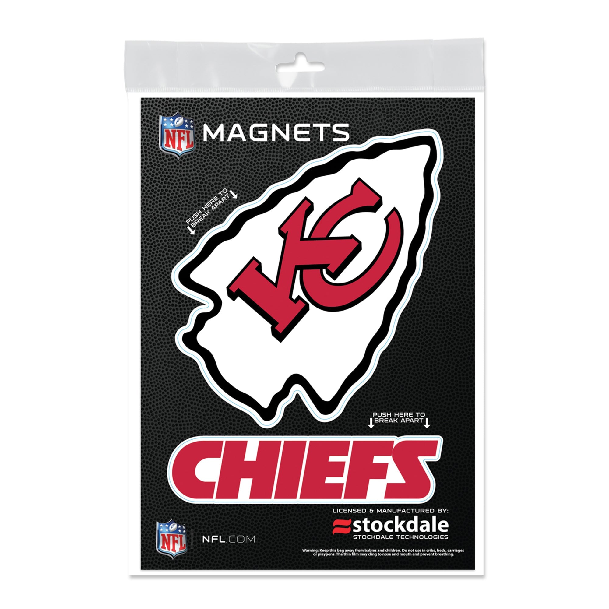 Kansas City Chiefs Sports Outdoor Magnets 5" x 7"
