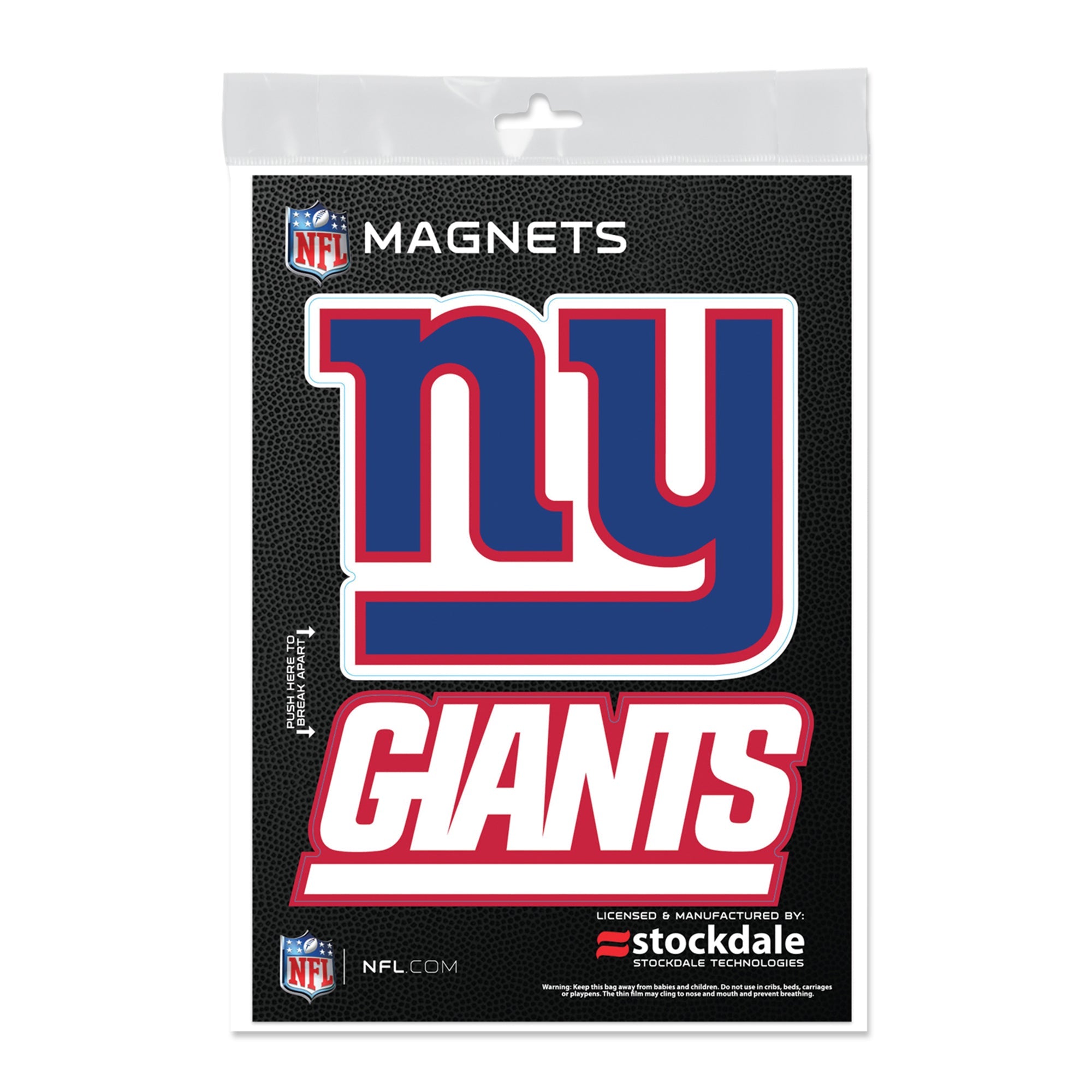 New York Giants Sports Outdoor Magnets 5" x 7"