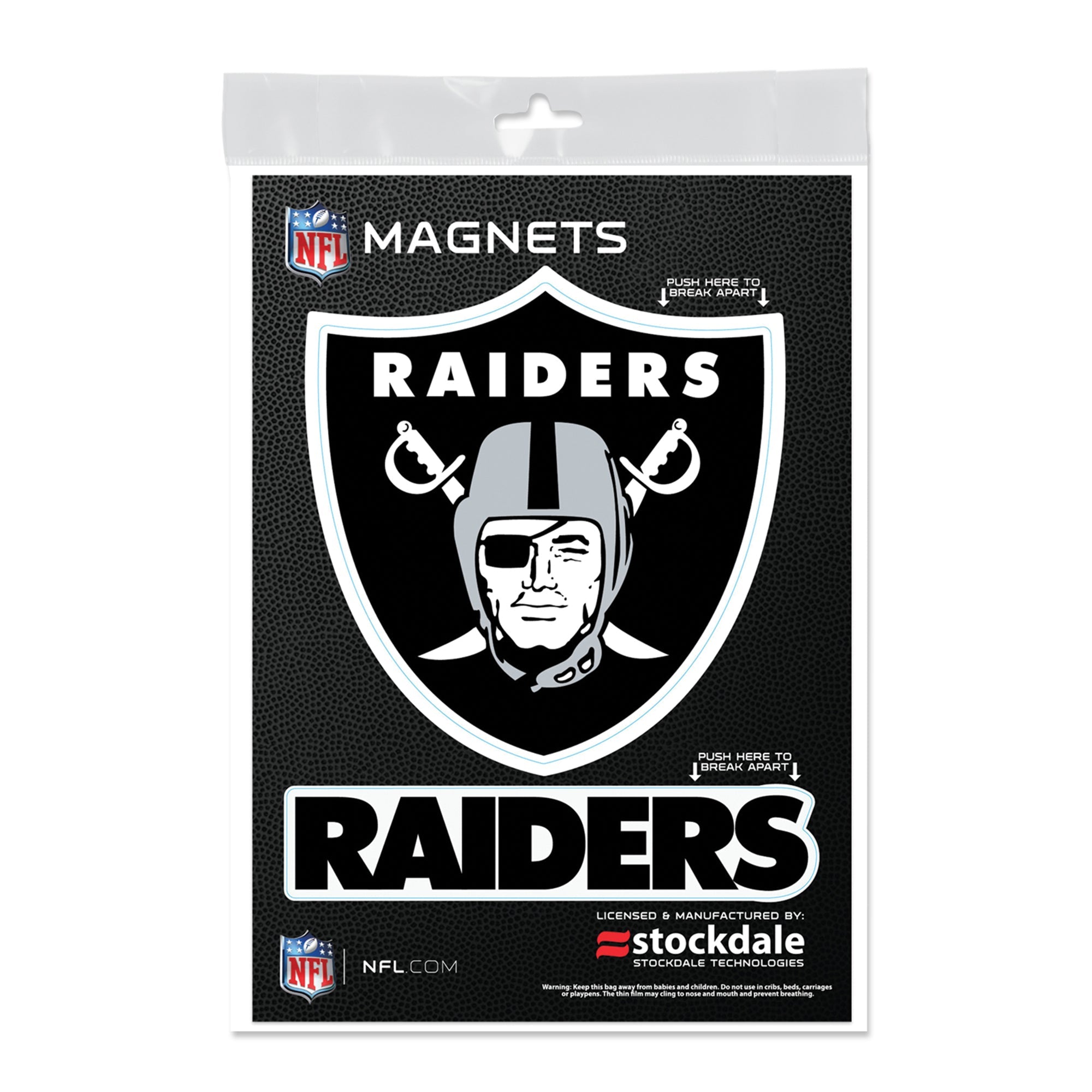Las Vegas Raiders Sports Outdoor Magnets 5" x 7"
