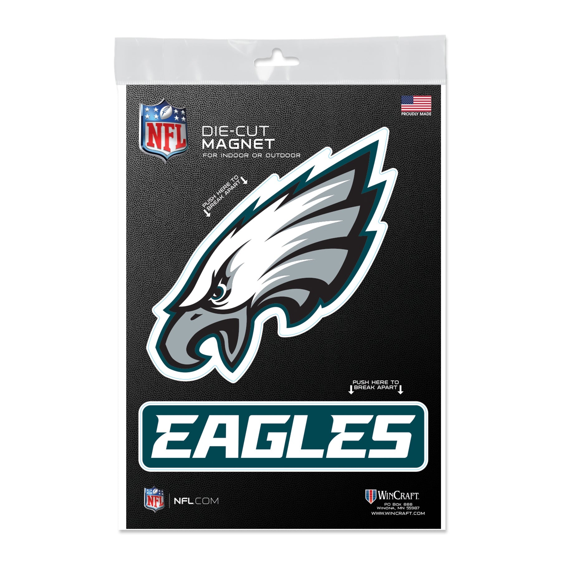 Philadelphia Eagles Sports Outdoor Magnets 5" x 7"