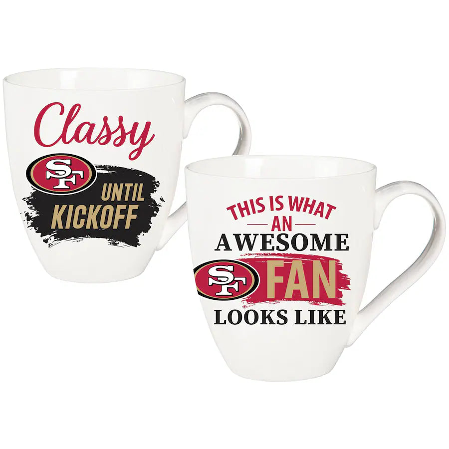 San Francisco 49ers Ceramic Cup O'Java 17oz Gift Set