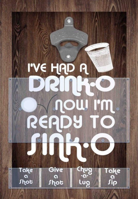 Sink?O Drinko Bottle Opener