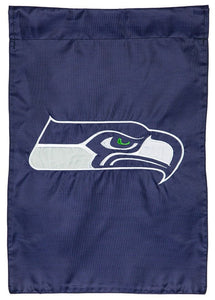 Seattle Seahawks Applique Garden Flags