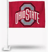 Ohio State Buckeyes Sports Car Flags