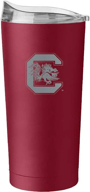 South Carolina Gamecocks 20oz Etched Powder Coat Tumbler