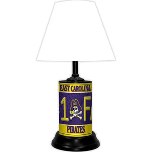 East Carolina Pirates Table Lamp