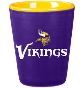 Minnesota Vikings Sports Ceramic Shot Glass