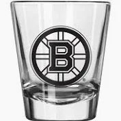 Boston Bruins Sports Clear Shot Glass
