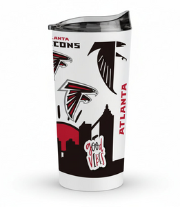 Atlanta Falcons 20oz Native Powder Coat Tumbler