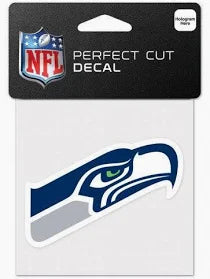 Seattle Seahawks Perfect Cut Color Decal 4