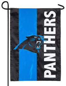Carolina Panthers Embellish Garden Flag