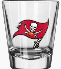 Tampa Bay Buccaneers Sports Clear Shot Glass