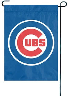 Chicago Cubs Embroidered Banner Garden Flag