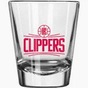 Los Angeles Clippers Sports Clear Shot Glass