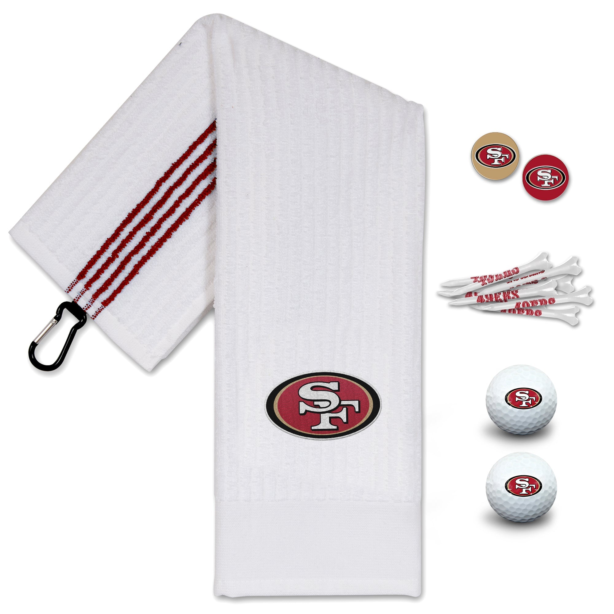 San Francisco 49ers Golf Set Team Effort