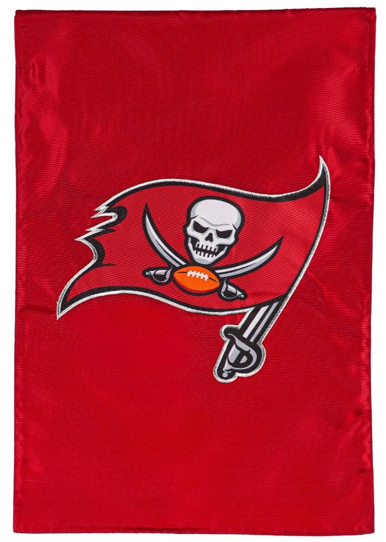 Tampa Bay Buccaneers Applique Garden Flags